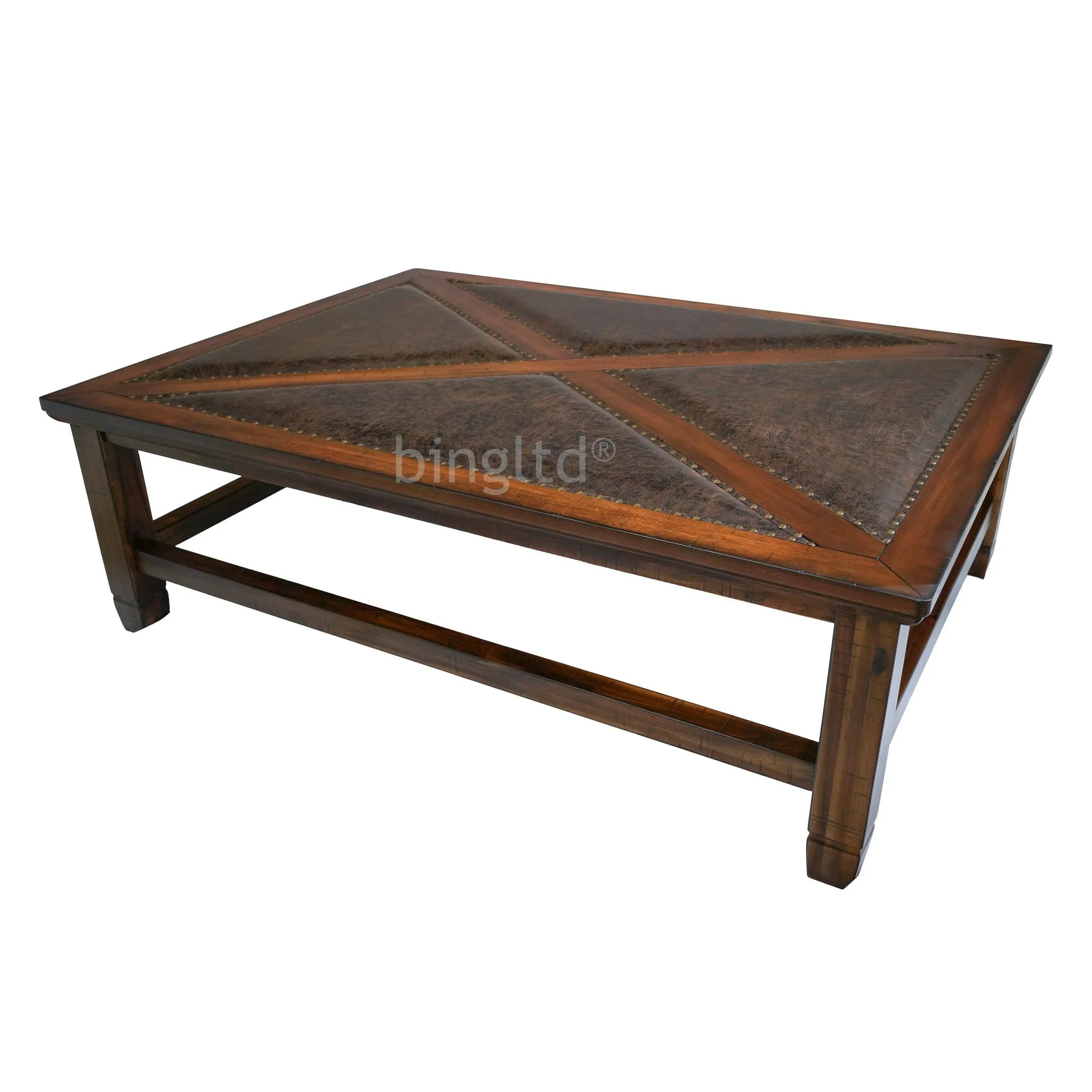 18" Tall Leder Coffee Table(TC765-AC-101)