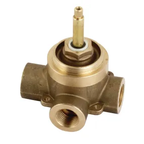 3 Way Tub & Shower Diverter Valve