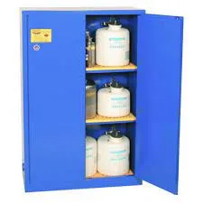 Acid & Corrosive Storage Cabinets 45 Gallon/170 L 1830*1240*610 خزانات تخزين الأحماض والمواد المسببة للتآكل