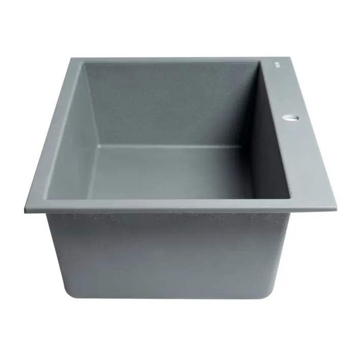 ALFI Brand 33" Single Bowl Drop In Granite Composite Kitchen Sink