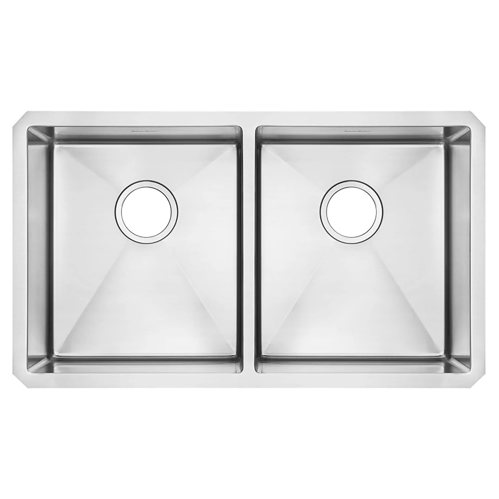 AMERICAN STANDARD - PEKOE 29"X18" 2-BOWL UNDERMOUNT SINK - STAINLESS STEEL