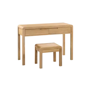 Arizona 2 Drawer Dressing Table & Stool