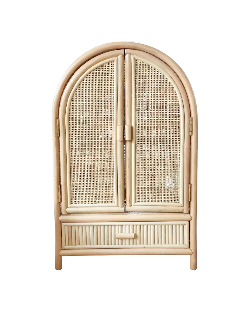 Artisan Rattan Sloane Rattan Doll Cabinet