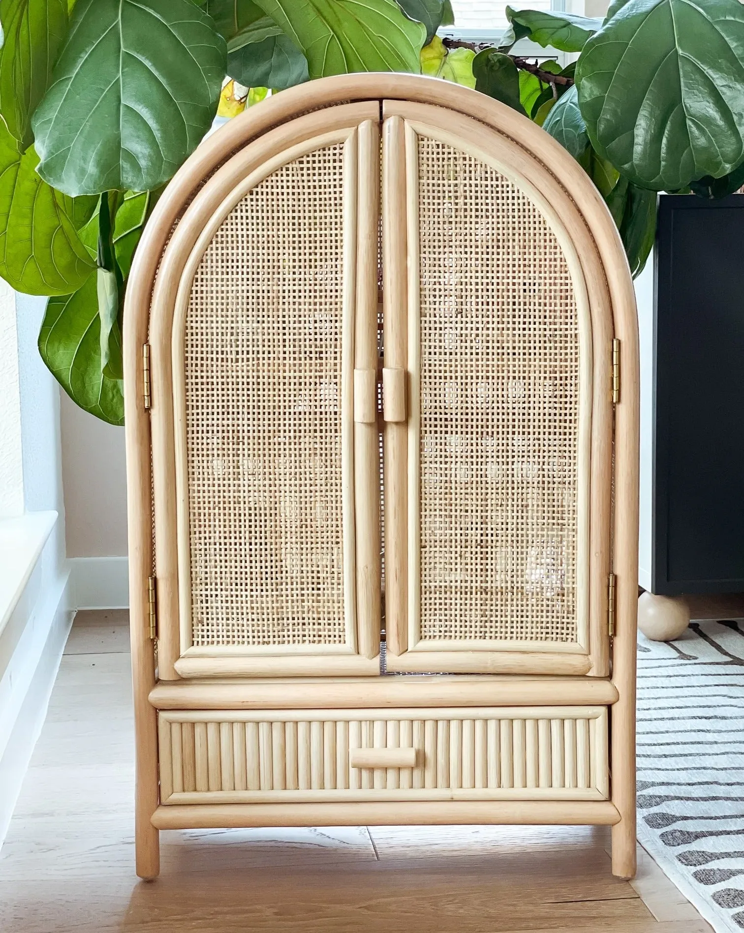 Artisan Rattan Sloane Rattan Doll Cabinet