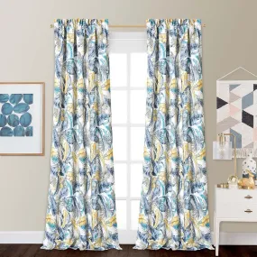 Aster Room Darkening Curtain Panels Pair ( Set of 2 )