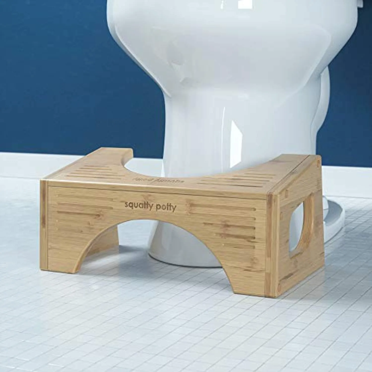 Bamboo Toilet Stool