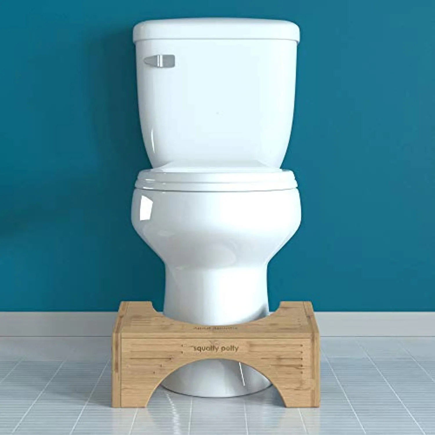 Bamboo Toilet Stool