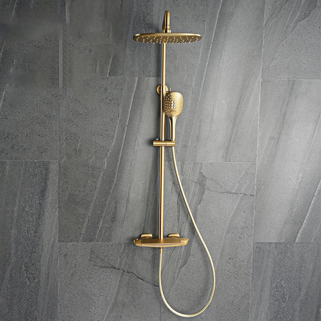 Bathroom Shower Large Flow Top Spray Design Shower Thermostatic System