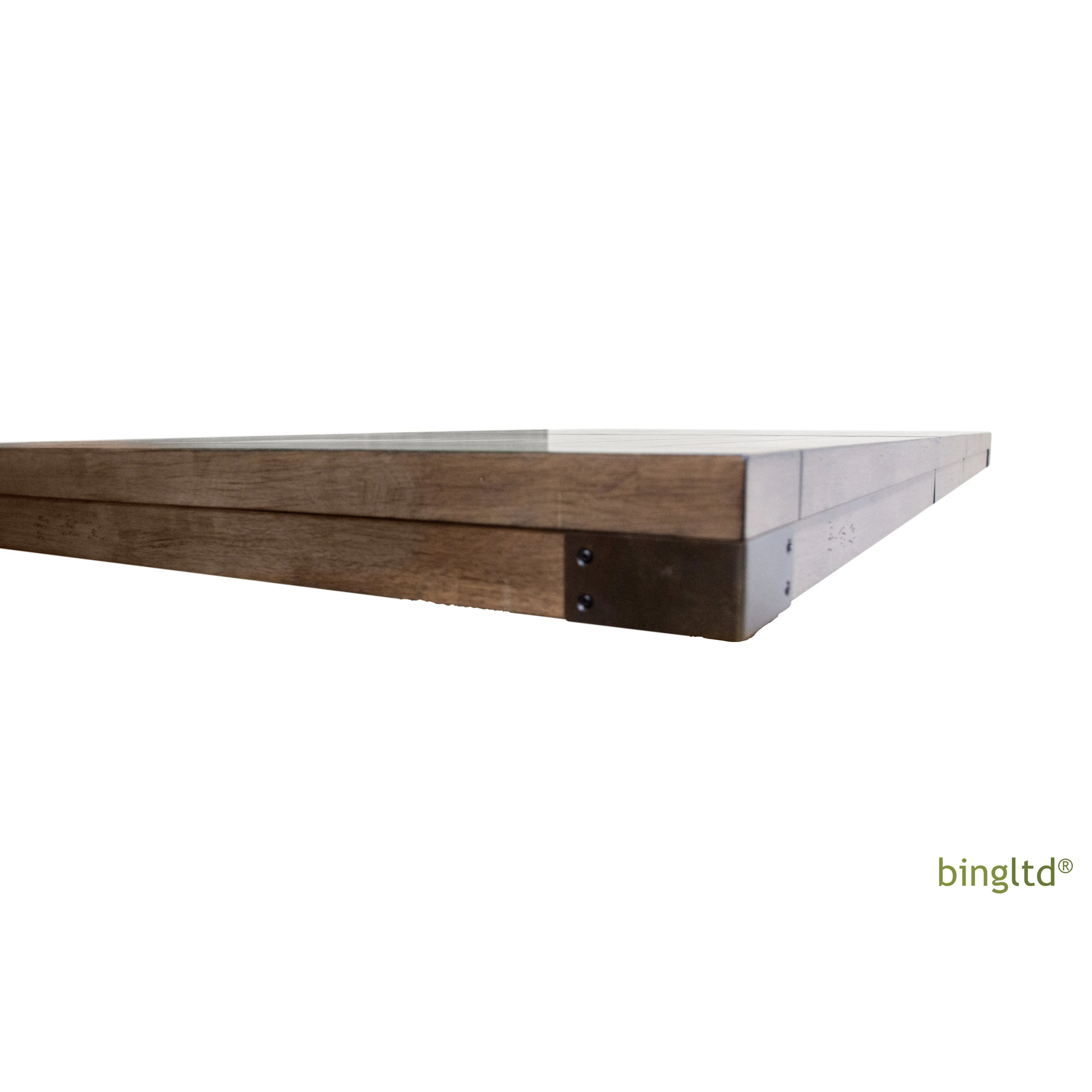 bingltd - 84" L X 40" W Atlas Extension Table Top Only NO BASE (TT40842-EXT-RW-UNF)