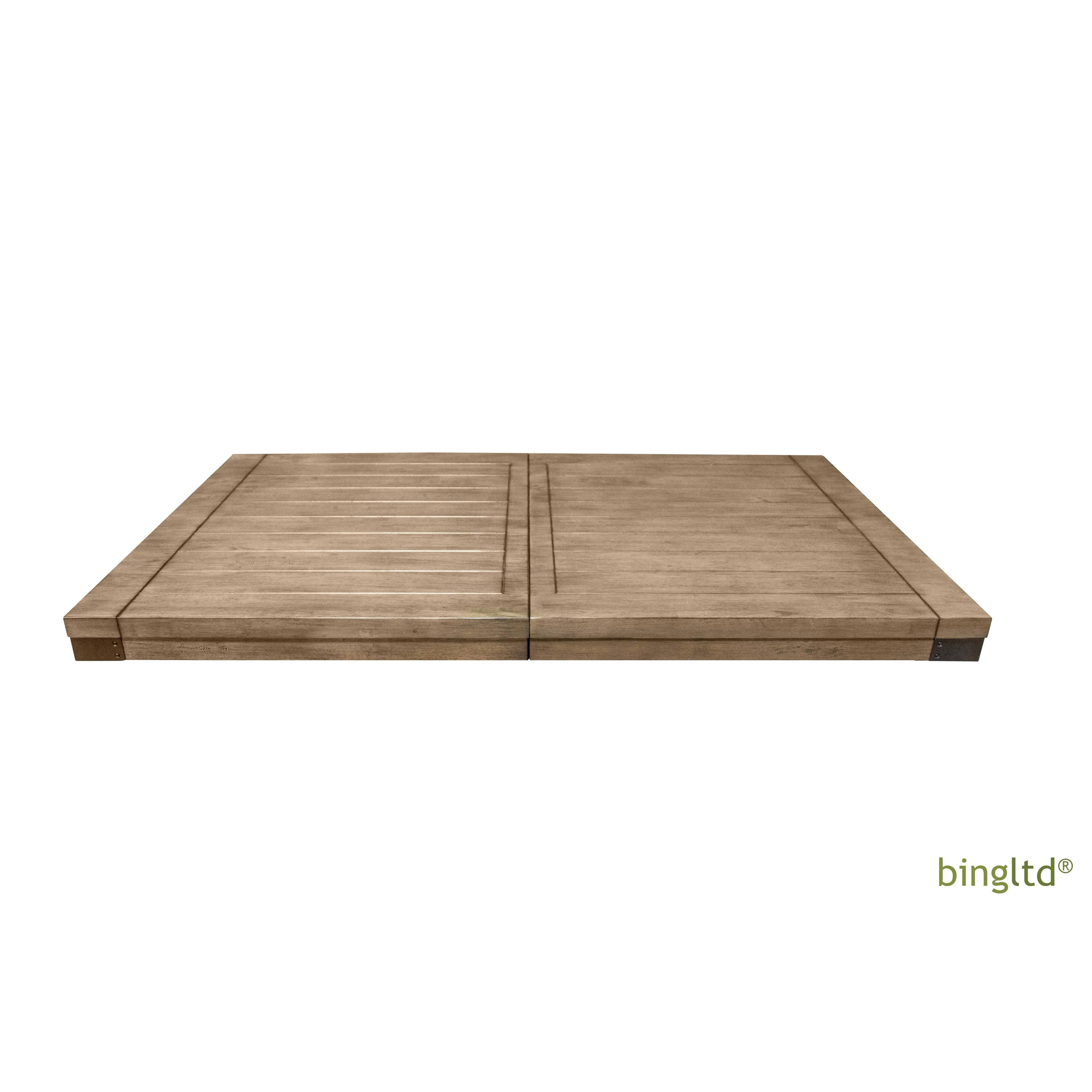 bingltd - 84" L X 40" W Atlas Extension Table Top Only NO BASE (TT40842-EXT-RW-UNF)