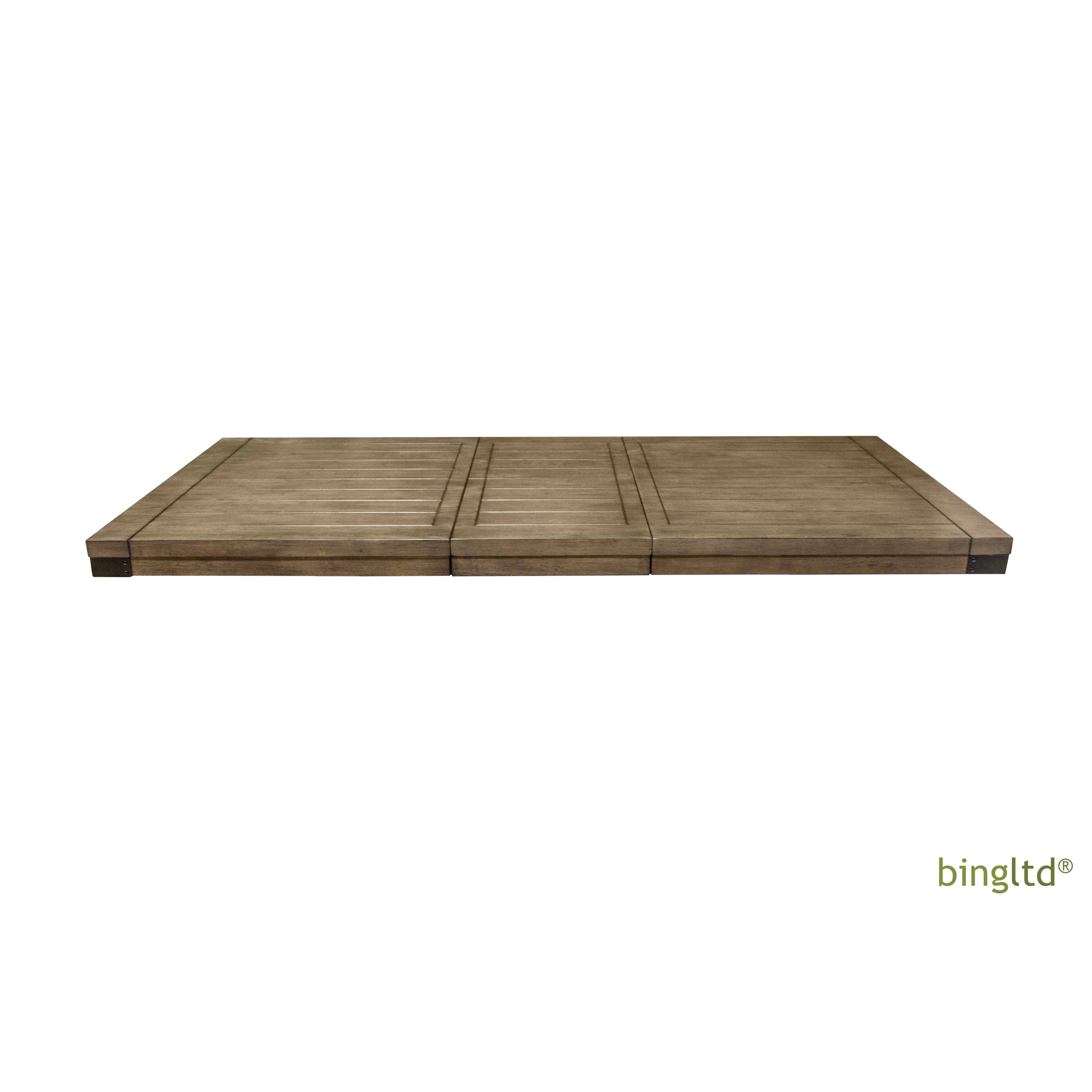 bingltd - 84" L X 40" W Atlas Extension Table Top Only NO BASE (TT40842-EXT-RW-UNF)