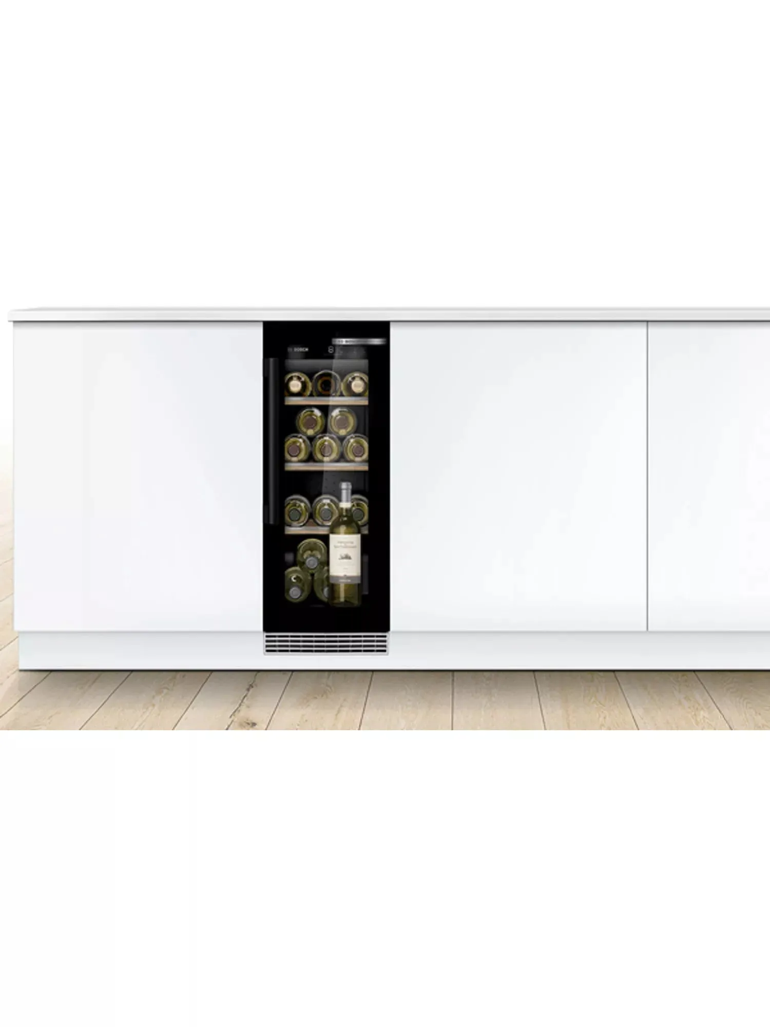 Bosch Series 6 KUW20VHF0G 30cm Undercounter Wine Cooler Black