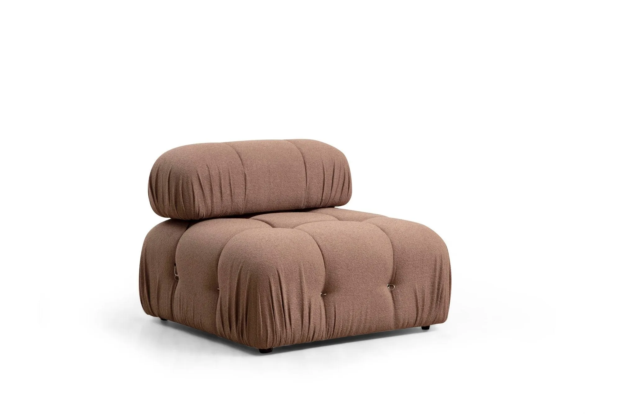 Bubble 3 seater - Brown Bouclette