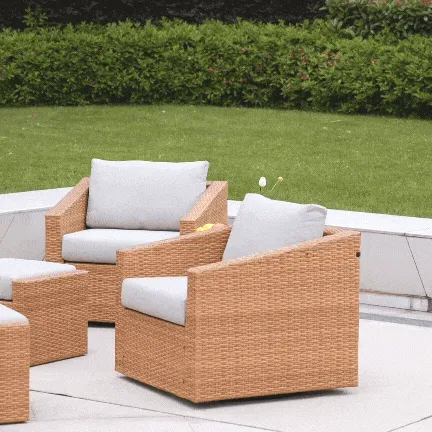 Calum Rattan Outdoor 5-Piece Patio Set