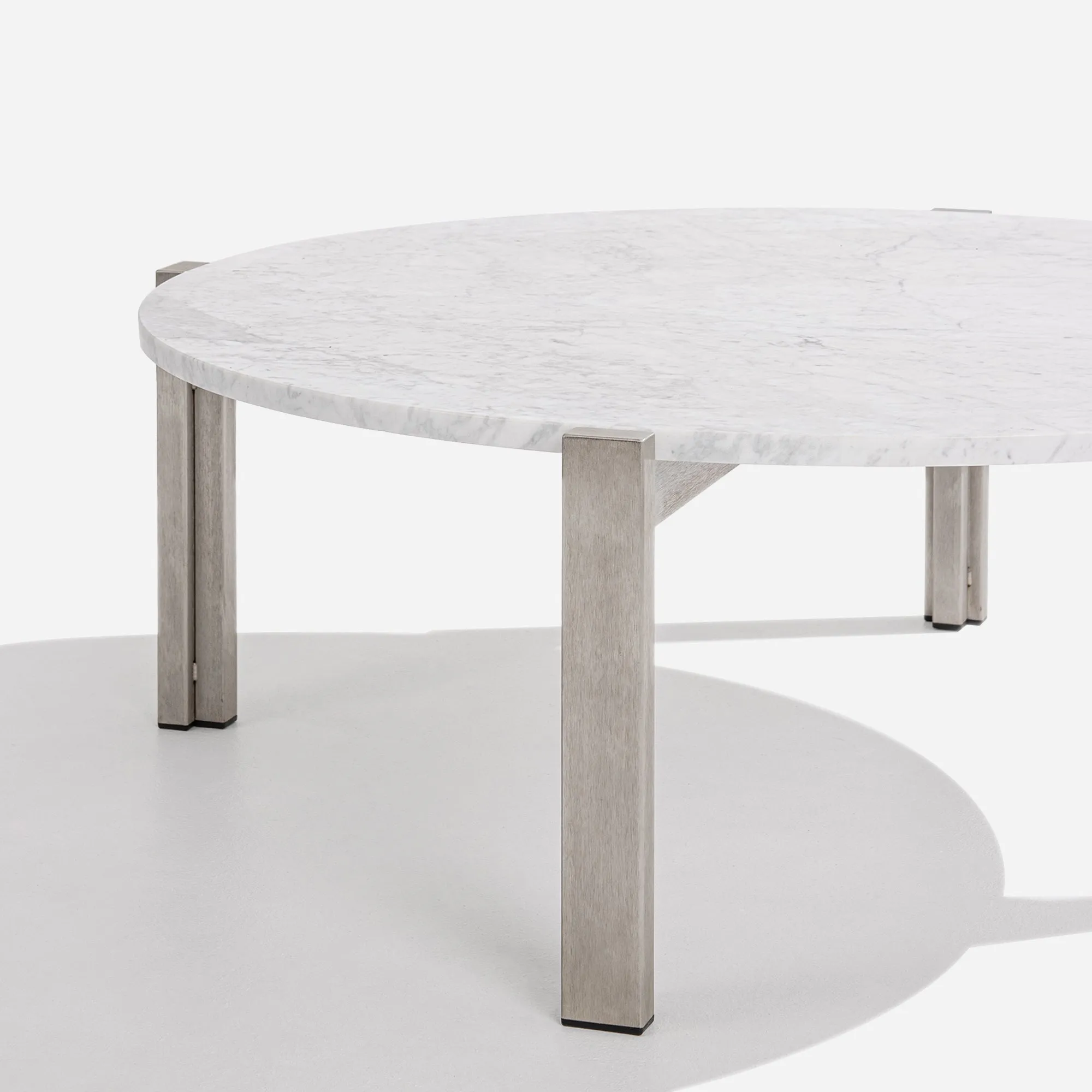 Case Study® Stainless Coffee Table Round