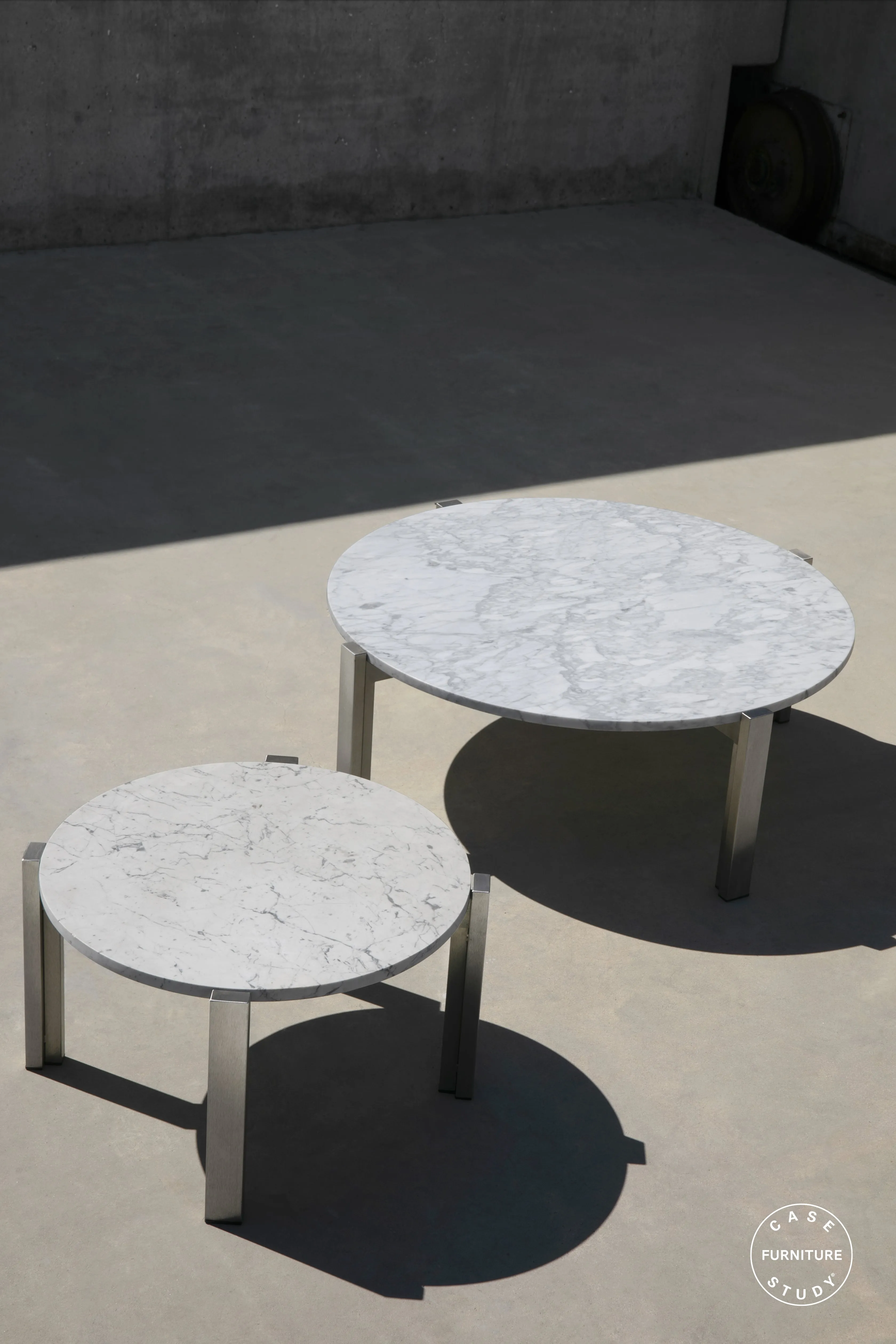 Case Study® Stainless Coffee Table Round