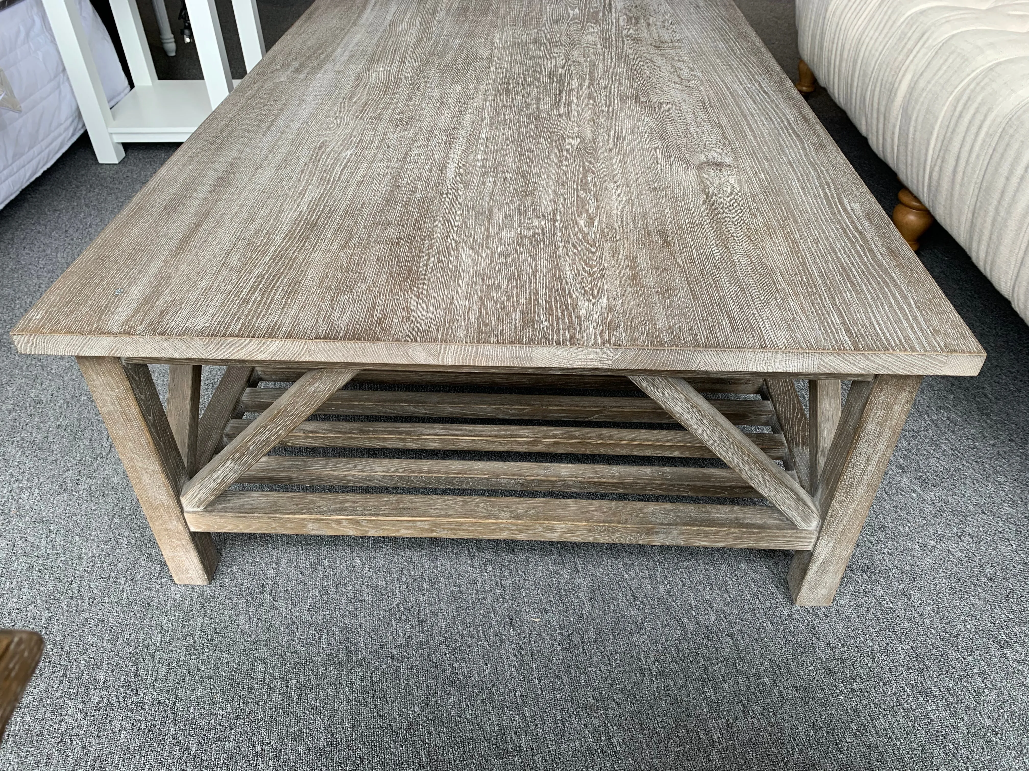 Coffee Table Washed Coffee Table Solid Oak 1500*900