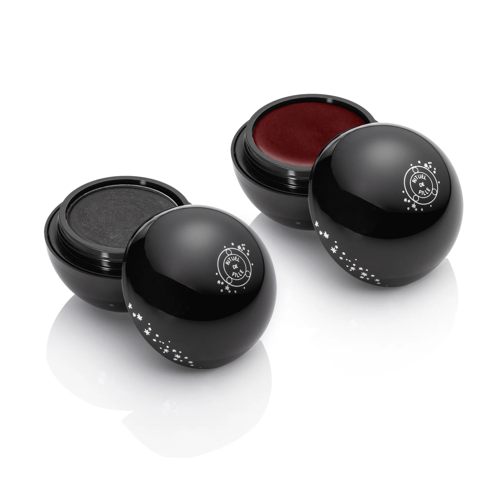 Color Set: The Black Orb Enigmatic Kohl Eyeliner Duo (Abyss   Iron)