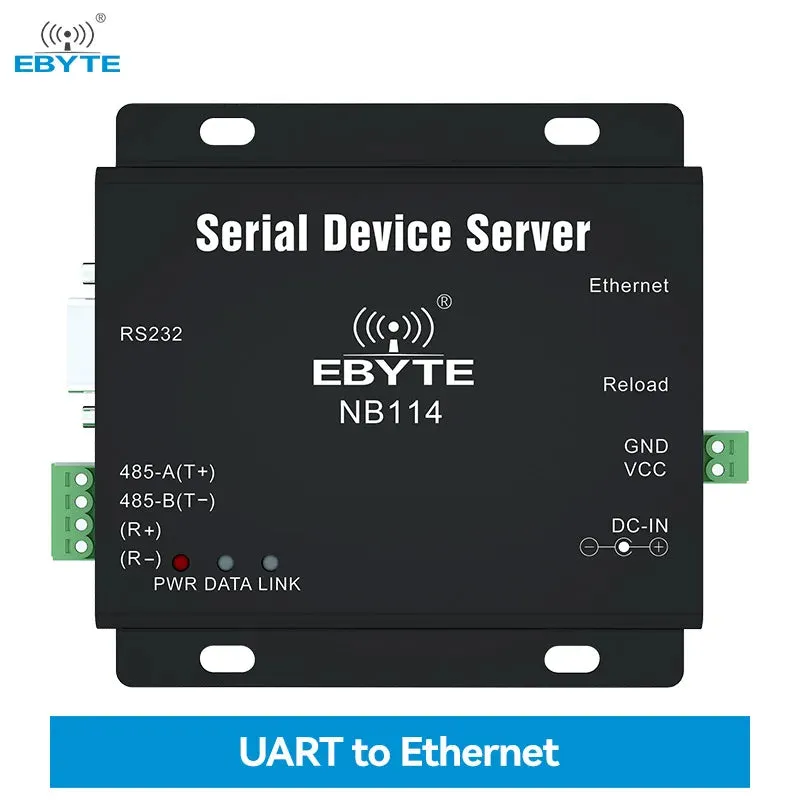 EBTYE NB114 Factory sales New product Long-distance and efficient Data transparent transmissioSerial to Ethernet server