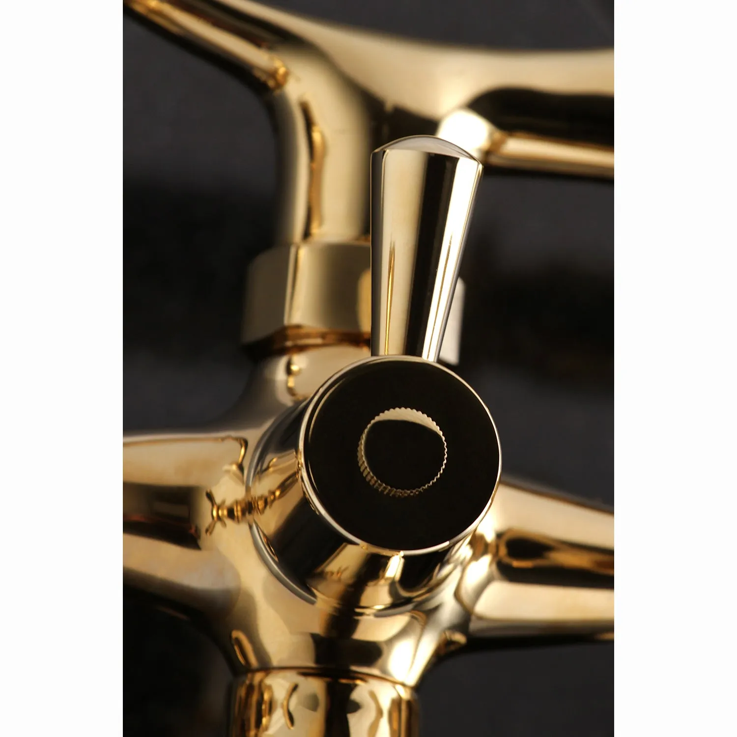 Essex Wall Mount Clawfoot Tub Faucet with Hand Shower