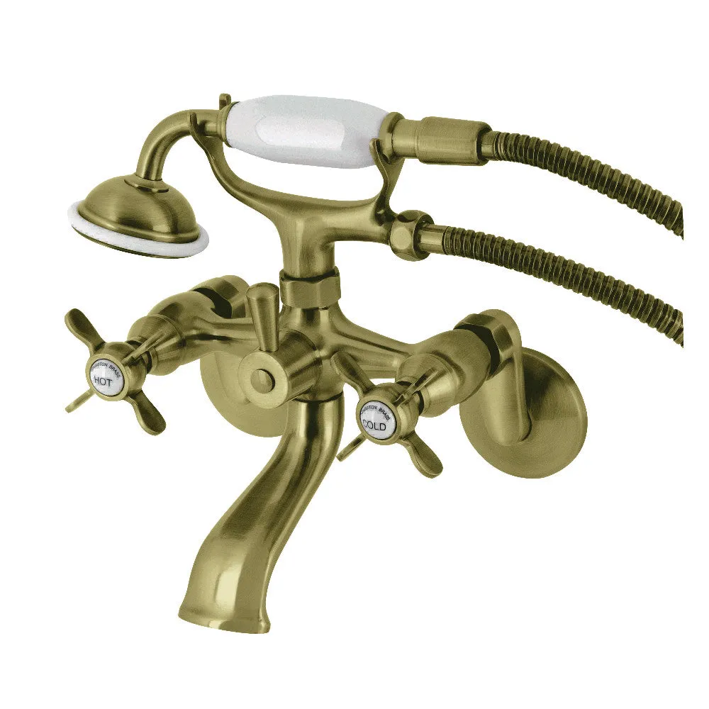 Essex Wall Mount Clawfoot Tub Faucet with Hand Shower