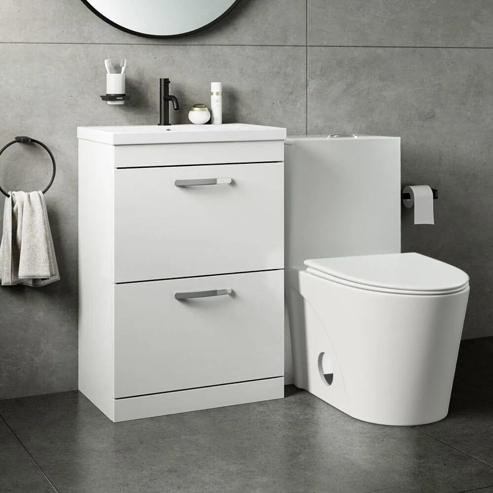 Giving Tree One Piece 1.1GPF/1.6 GPF Dual Flush Elongated Toilet