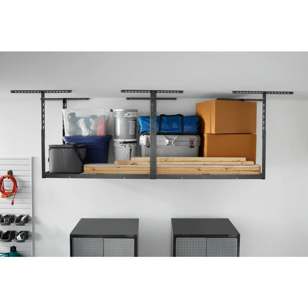 Gladiator GearLoft 24 in. W x 23-37 in. H x 96 in. L Overhead Garage Storage Rack