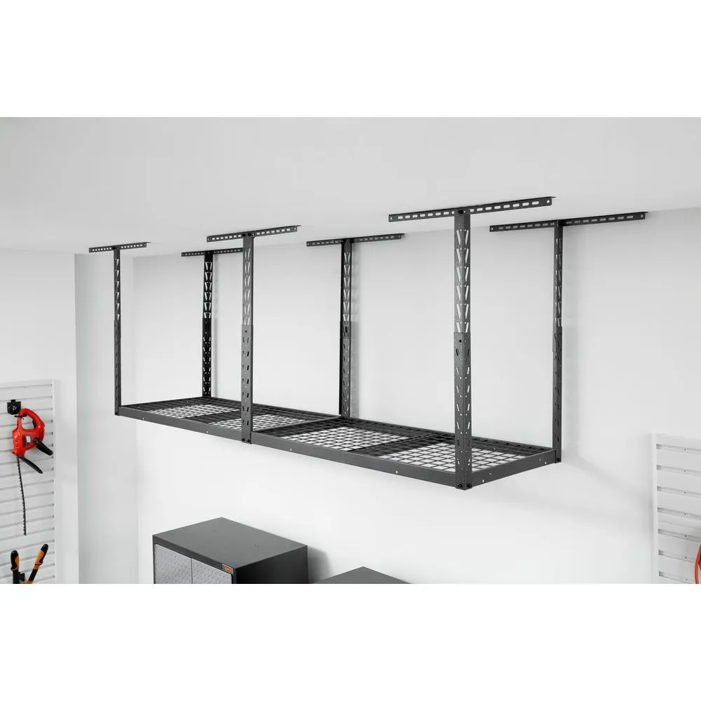 Gladiator GearLoft 24 in. W x 23-37 in. H x 96 in. L Overhead Garage Storage Rack