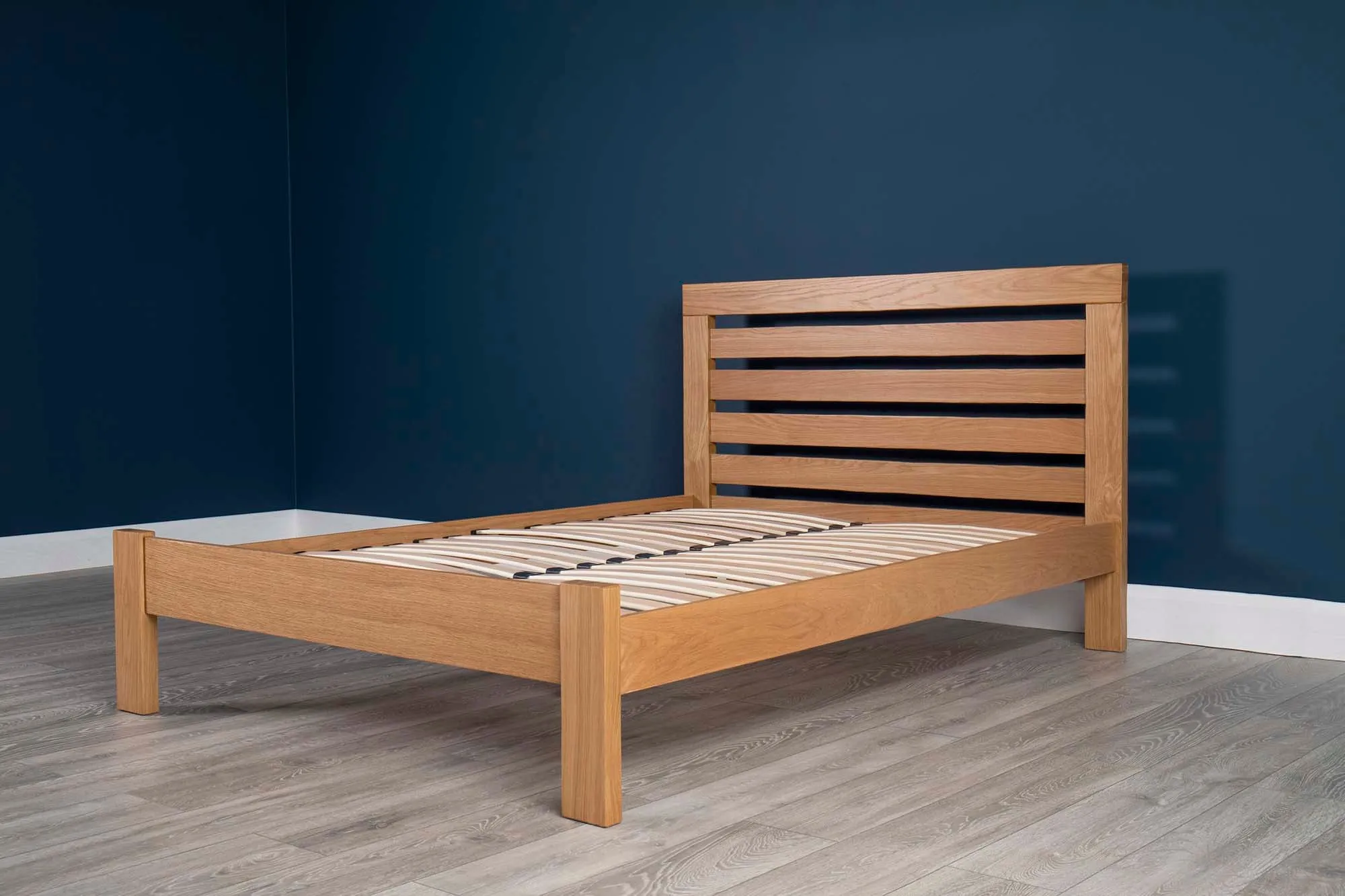 Goodwood Solid Natural Oak Bed Frame - 5ft King Size