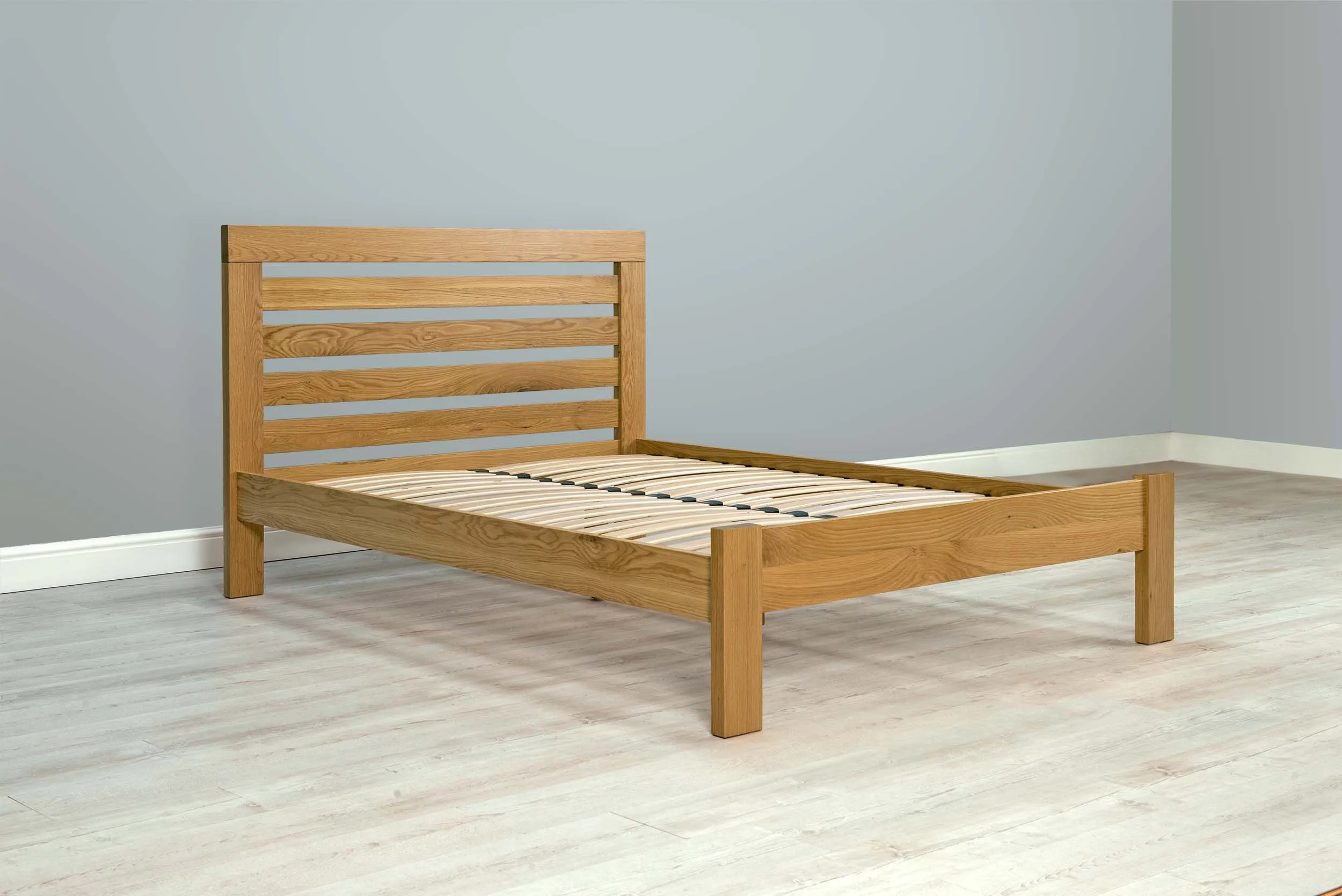 Goodwood Solid Natural Oak Bed Frame - 5ft King Size