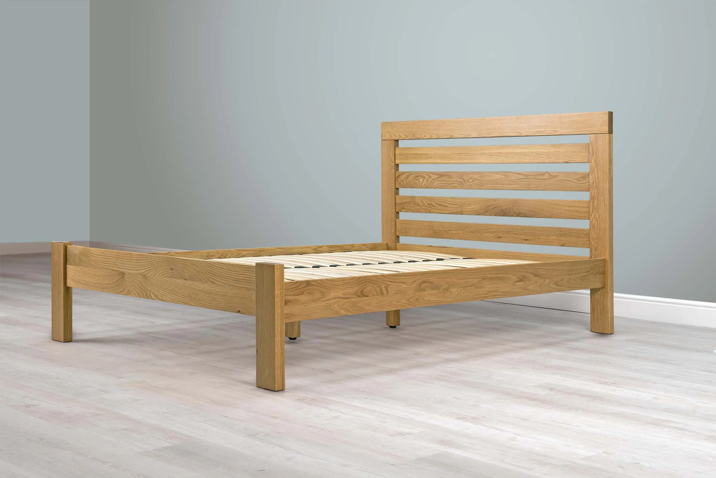 Goodwood Solid Natural Oak Bed Frame - 5ft King Size