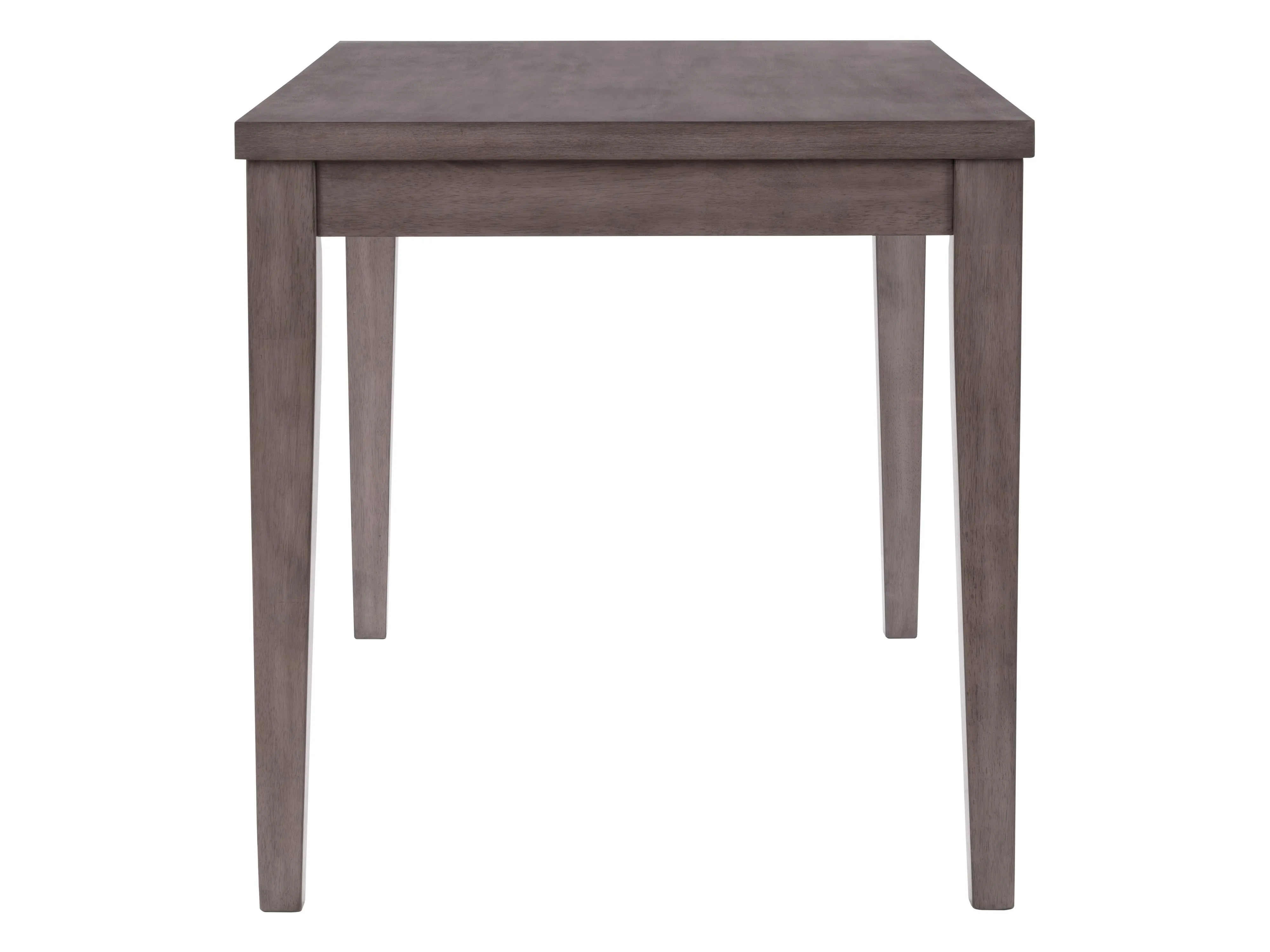 Grey Wood Dining Table, Counter Height