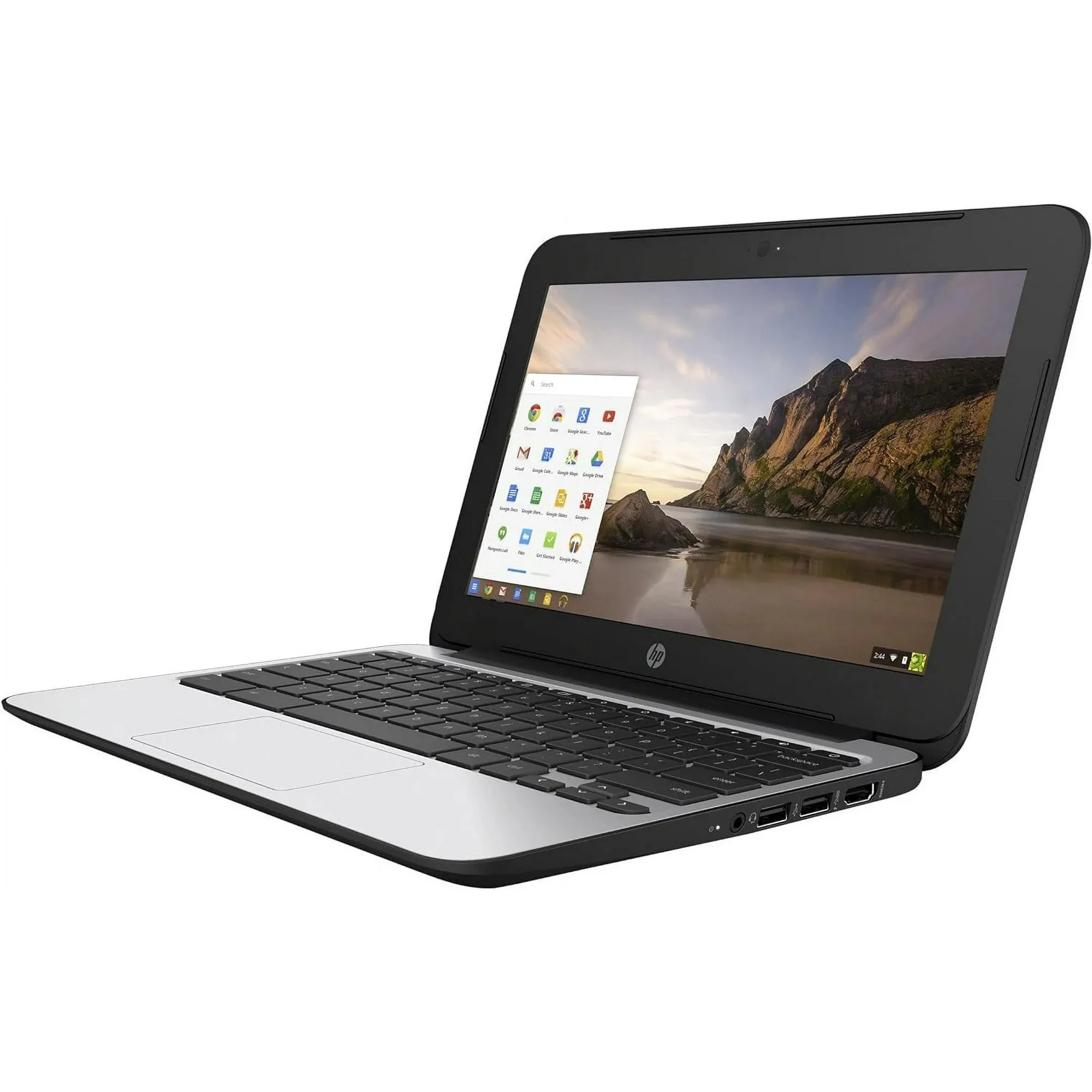 HP Chromebook 11 G4 11.6 Inch Laptop P0B79UT#ABA (Intel N2840 Dual-Core, 2GB RAM, 16GB Flash SSD, Chrome OS) (Black) (Refurbished)