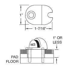 IVES R435 Riser