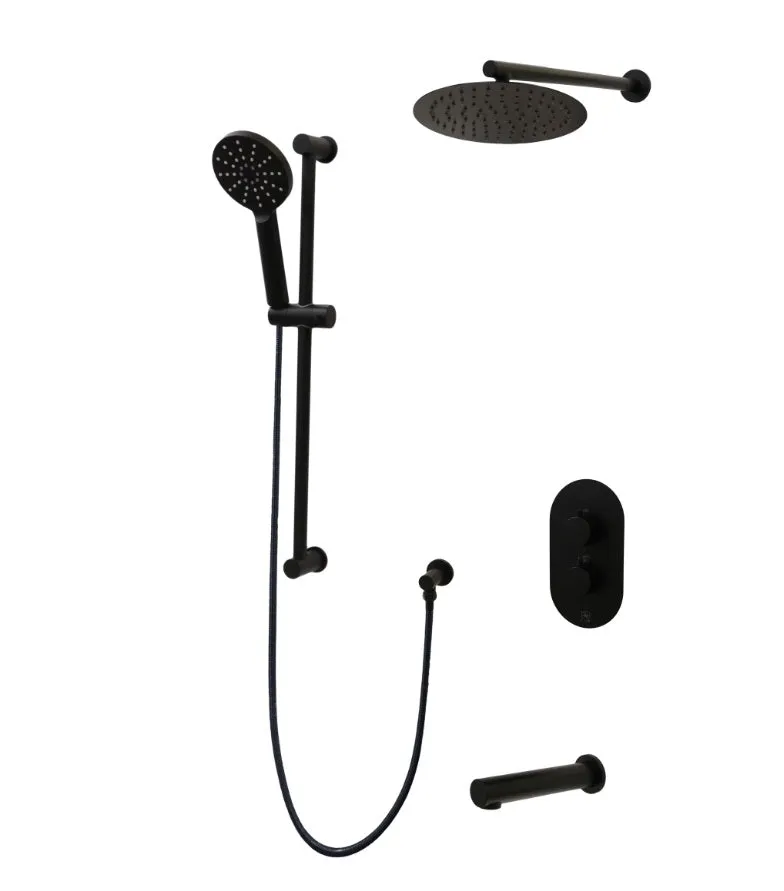 KODAEN-F57104, Three Way Pressure Balance Thermostatic shower set.