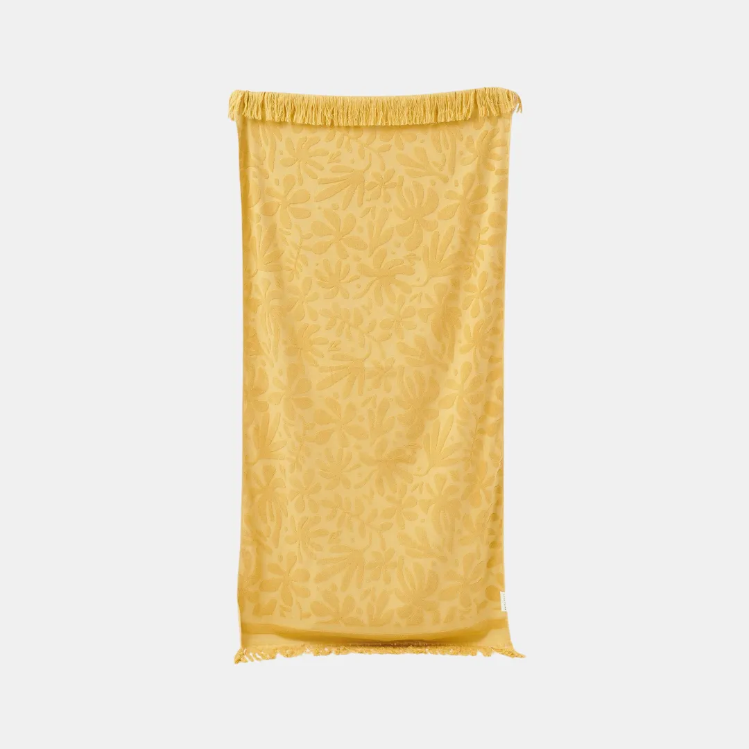 Luxe Towel - Mango Bay Golden Mustard