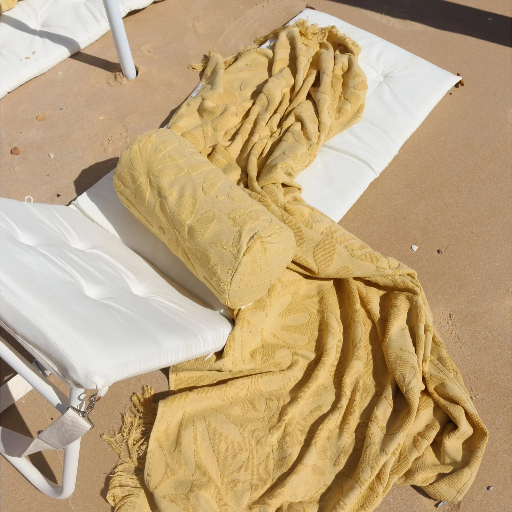 Luxe Towel - Mango Bay Golden Mustard