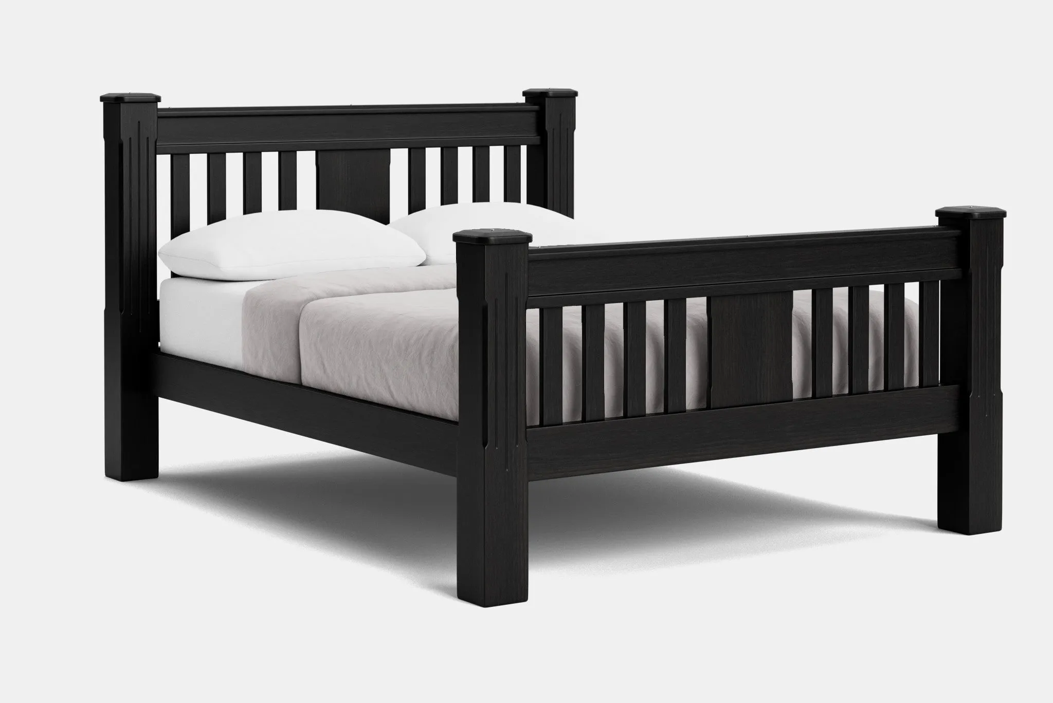 Maison High Foot Slat Bed Frame