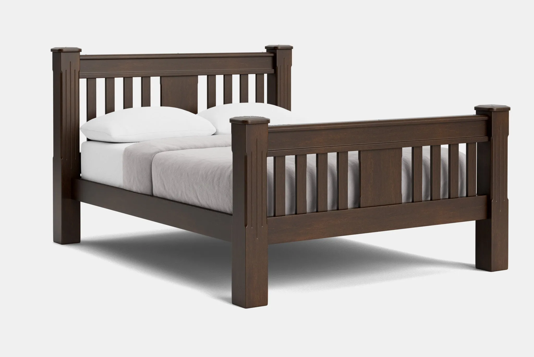 Maison High Foot Slat Bed Frame