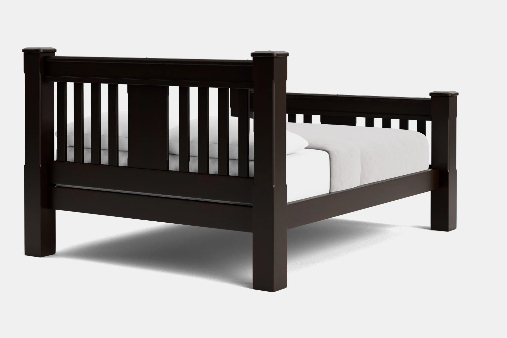 Maison High Foot Slat Bed Frame