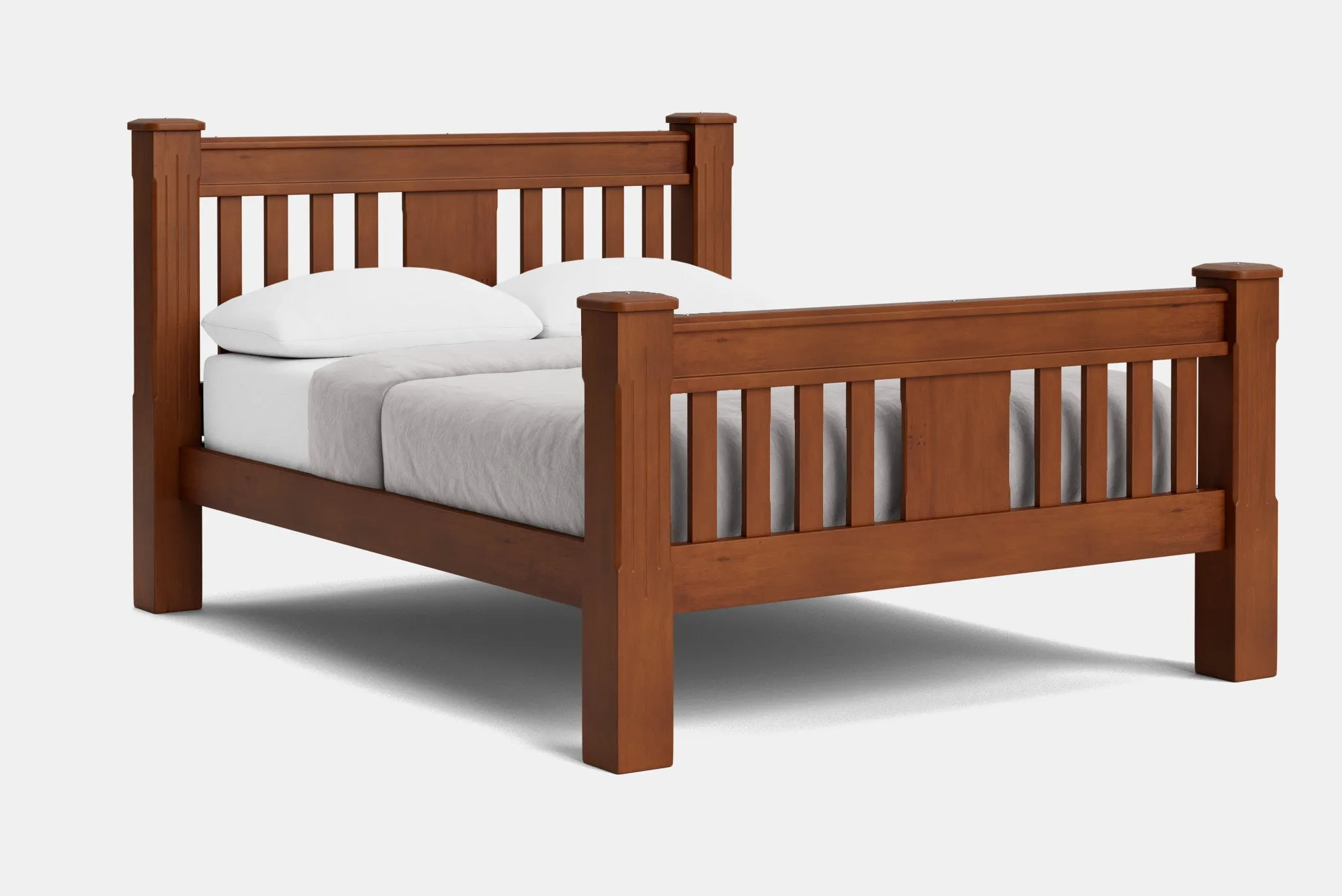 Maison High Foot Slat Bed Frame