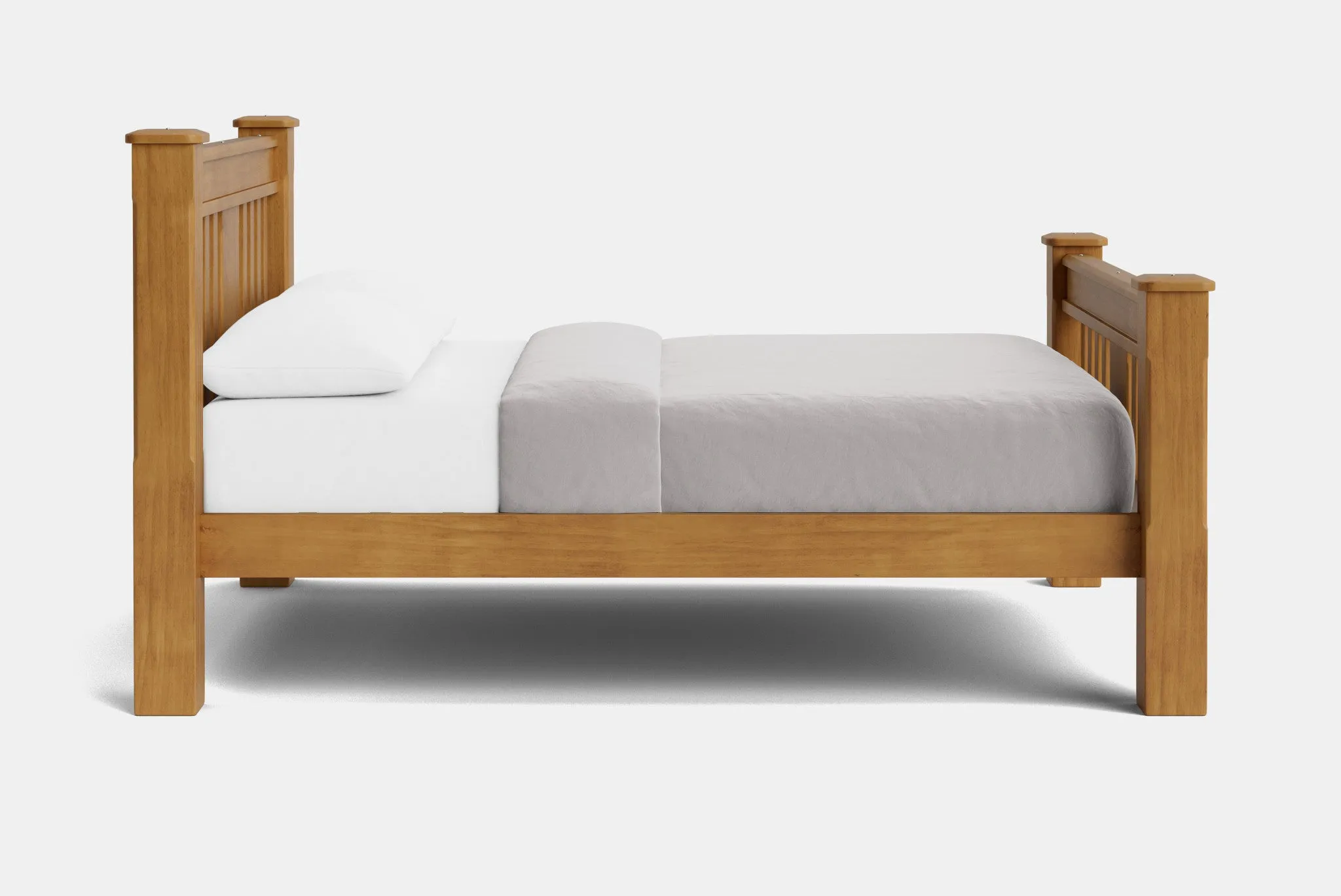 Maison High Foot Slat Bed Frame