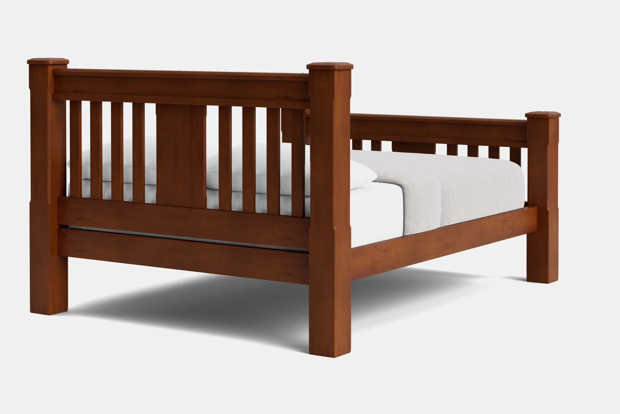 Maison High Foot Slat Bed Frame