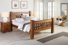 Maison High Foot Slat Bed Frame