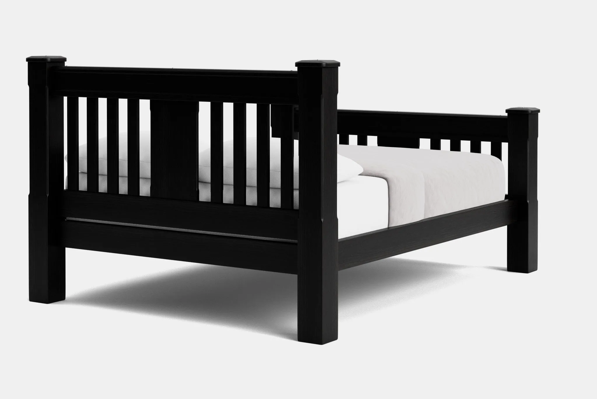 Maison High Foot Slat Bed Frame