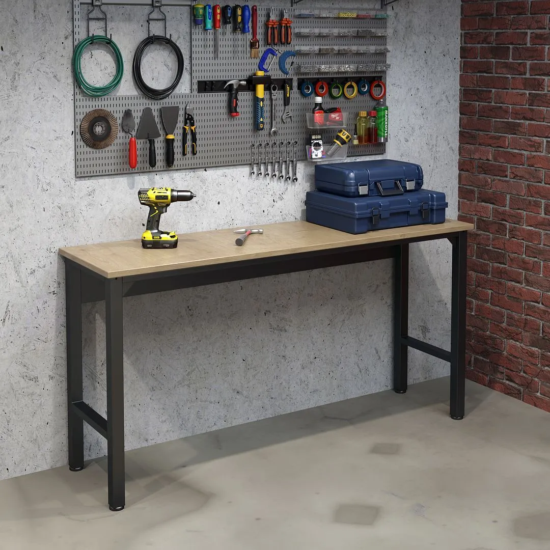 Manhattan Comfort Fortress Garage Table