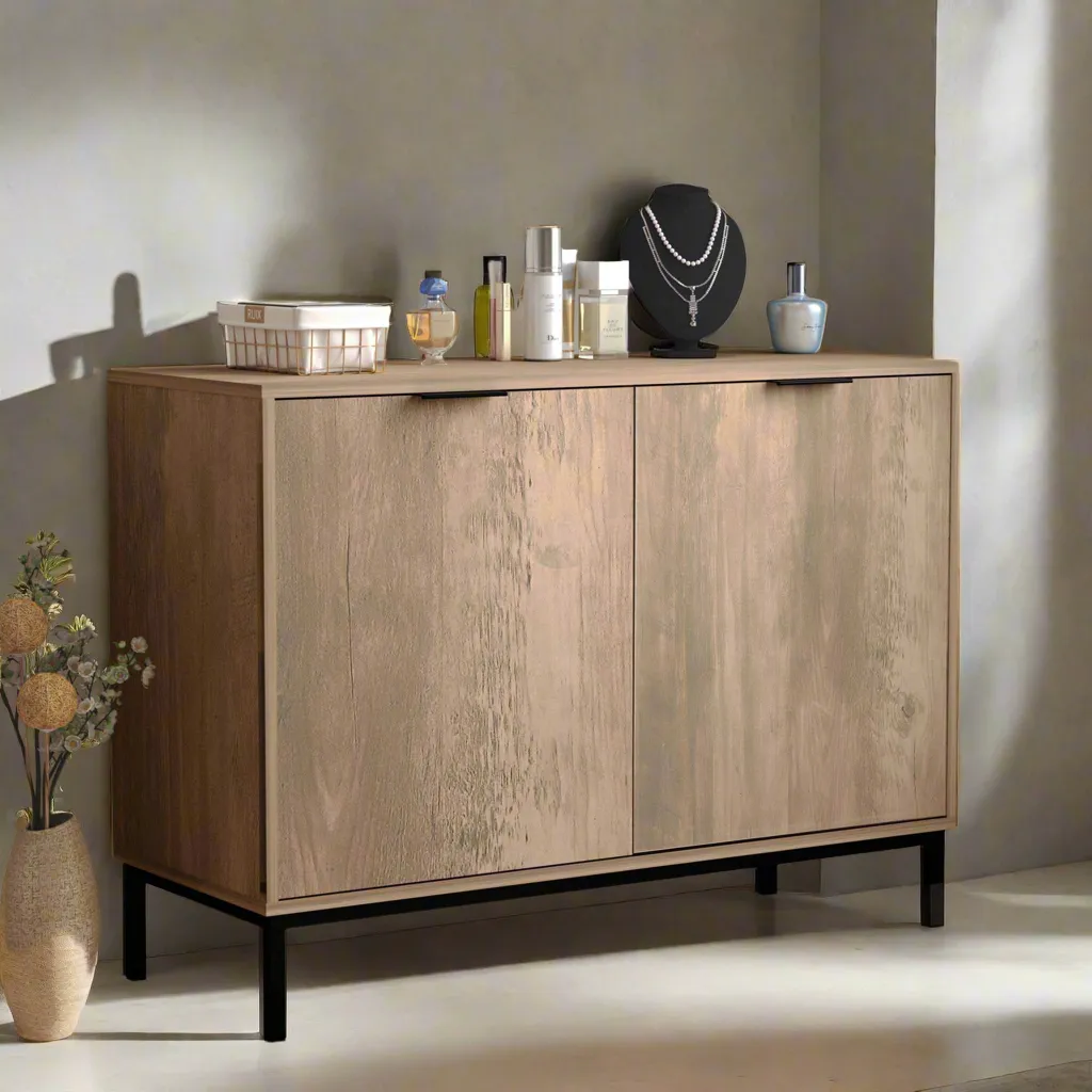 MerryLuk 2-door Bronx Compact Sideboard Cabinet