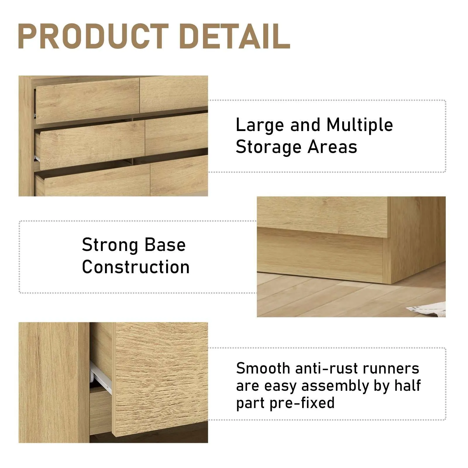 Merryluk Bedroom Bundle: Ultimate storage cabinets & Style Combo