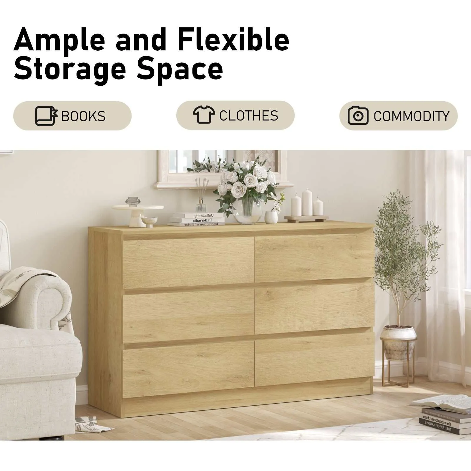 Merryluk Bedroom Bundle: Ultimate storage cabinets & Style Combo