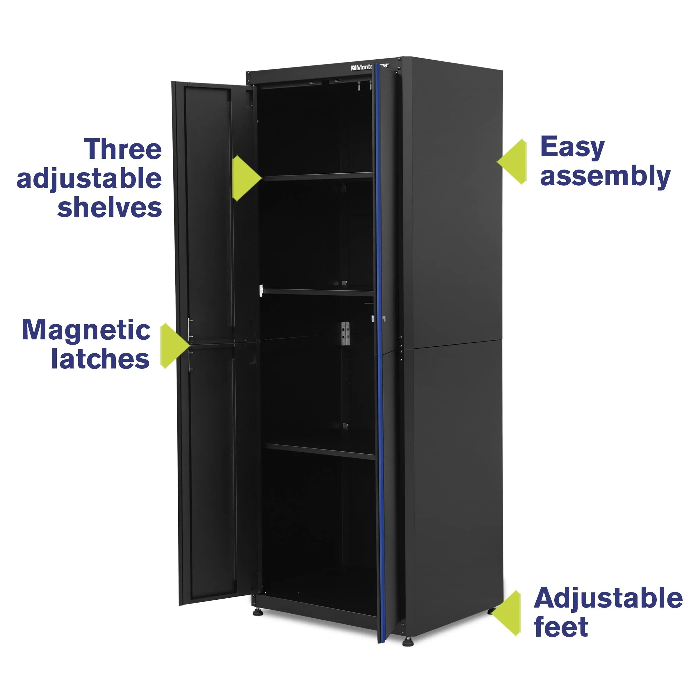 Montezuma 2-Door Tall Cabinet